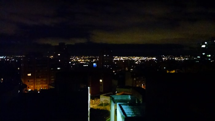 Bogota night one